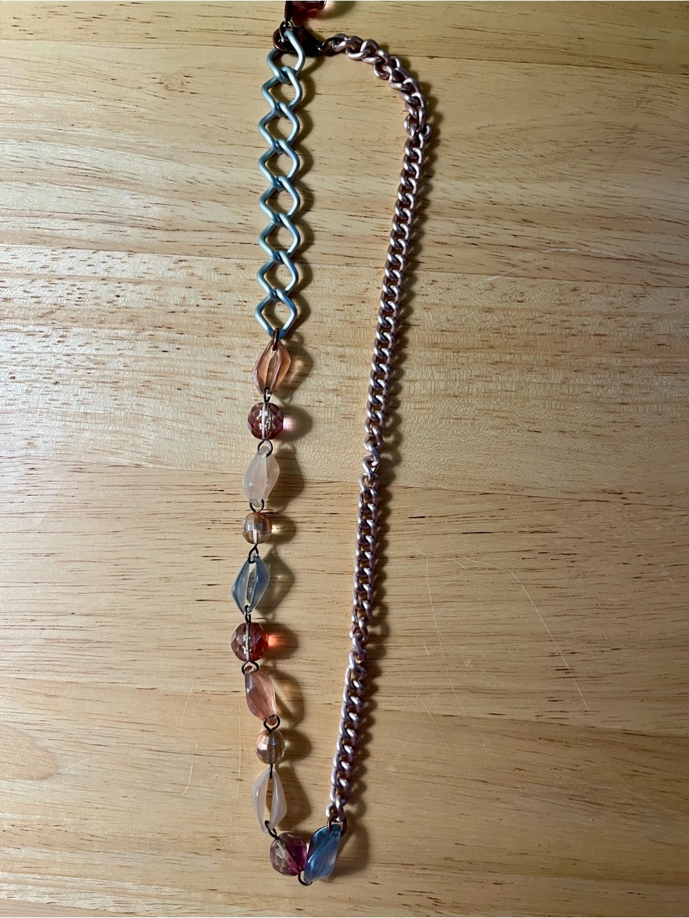 Sabika Women's Multicolor Beaded Chain Necklace
